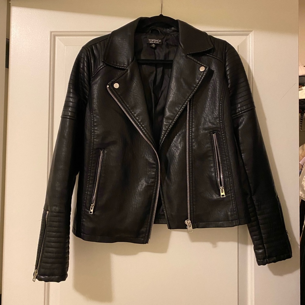 Topshop Leather Jacket